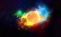 室内轮滑花式舞蹈赛 选手脚下轮子配合华丽转身